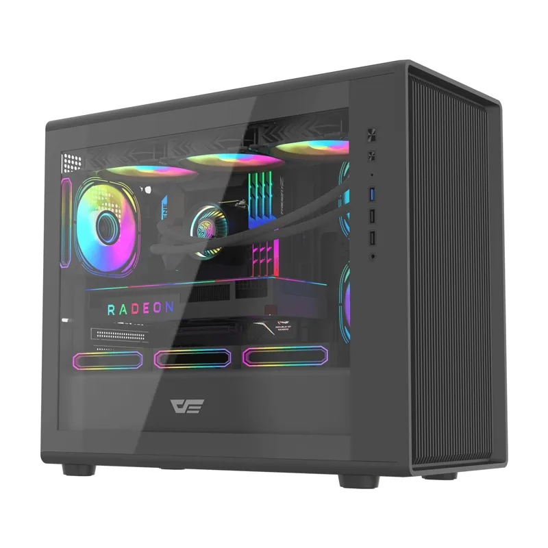 Obudowa Komputerowa DARKFLASH DB460M Mesh Panel - Czarna