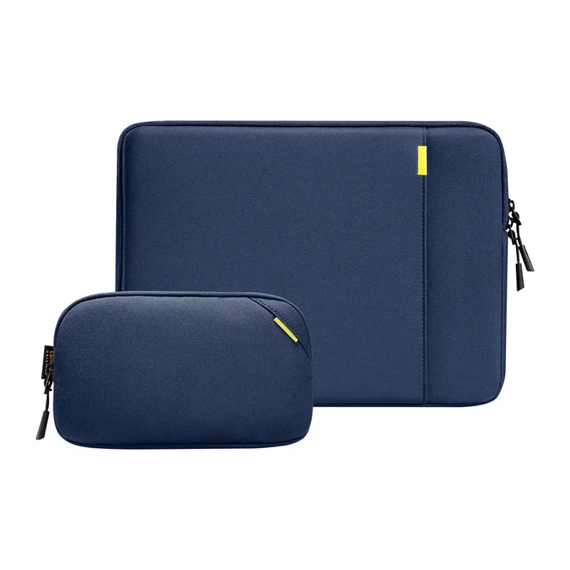 Pokrowiec Na Laptopa TOMTOC DEFENDER-A13 14'' + Etui - Granatowy