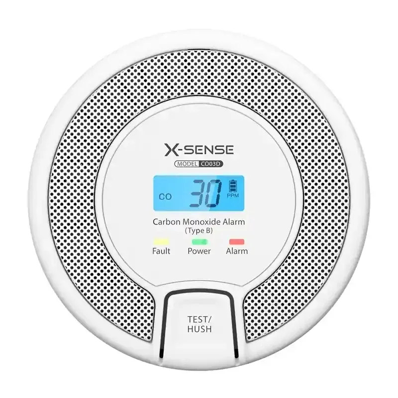 Czujnik Tlenku Węgla X-SENSE CO03D Z Wyświetlaczem LCD