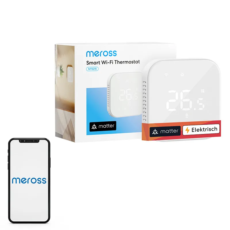 Inteligentny Termostat WIFI MEROSS MTS215MA(EU) Matter