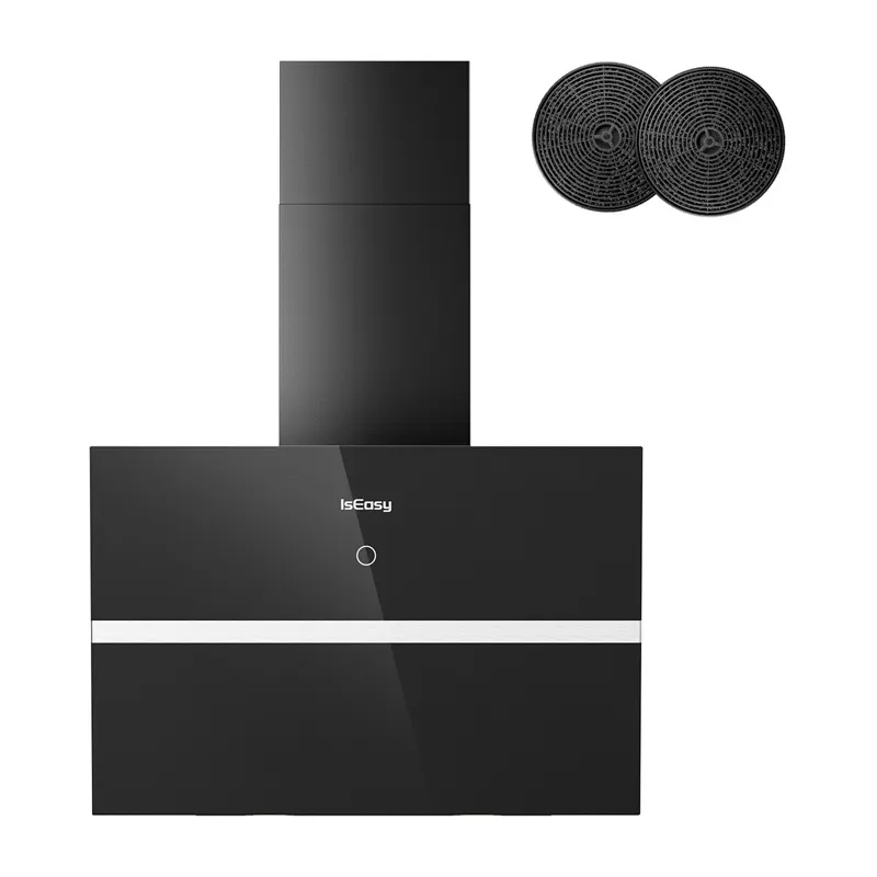 Okap Kuchenny ISEASY TV1360D4-CC-I2 524 M³/H - Czarny