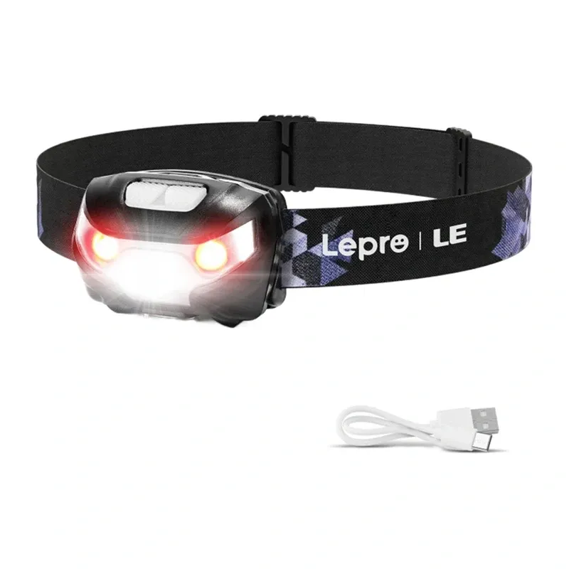 Latarka Czołowa LEPRO 3200008 300 Lm USB-C