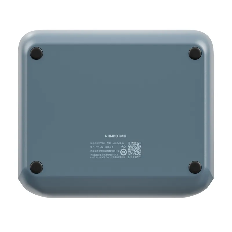 Drukarka Etykiet NIIMBOT B4 Przenośna 2000 mAh Bluetooth - Niebieska