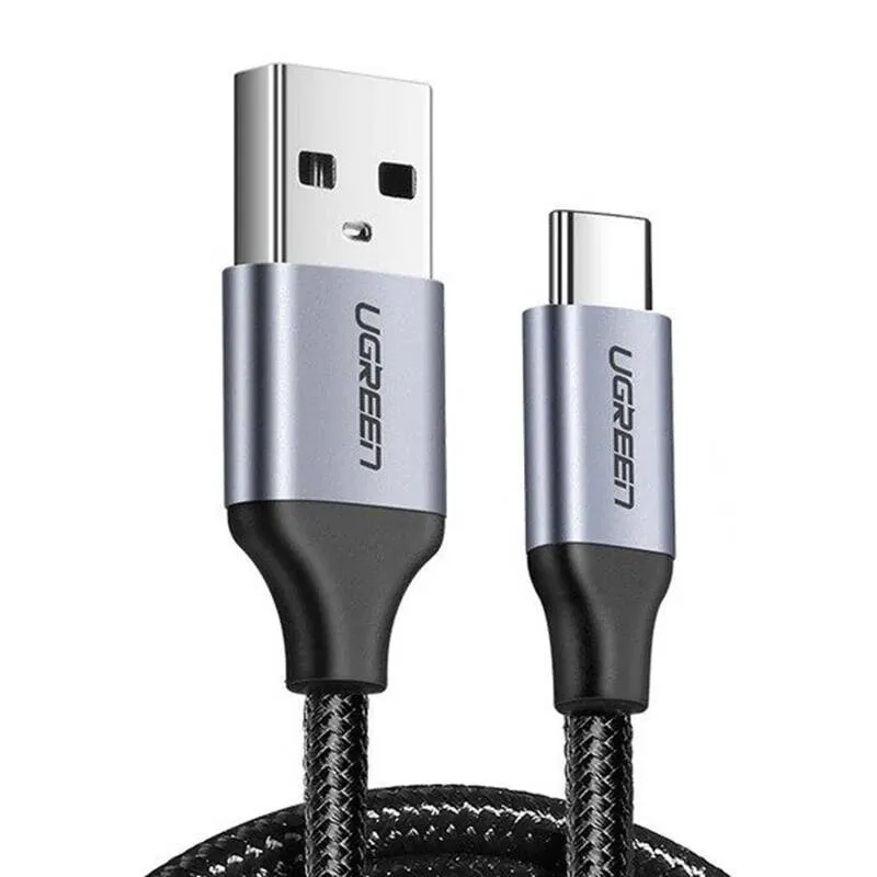 Kabel UGREEN US288 USB-A Do USB-C 1.5m - Czarny
