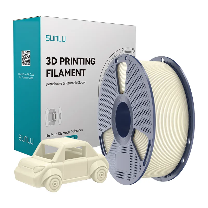 Filament SUNLU PETG 1.75mm 1kg (Kość Słoniowa)
