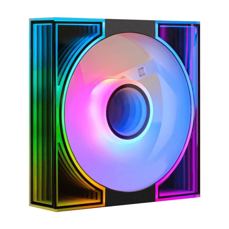 Wentylator DARKFLASH DM8 ARGB 48,32 CFM - Czarny