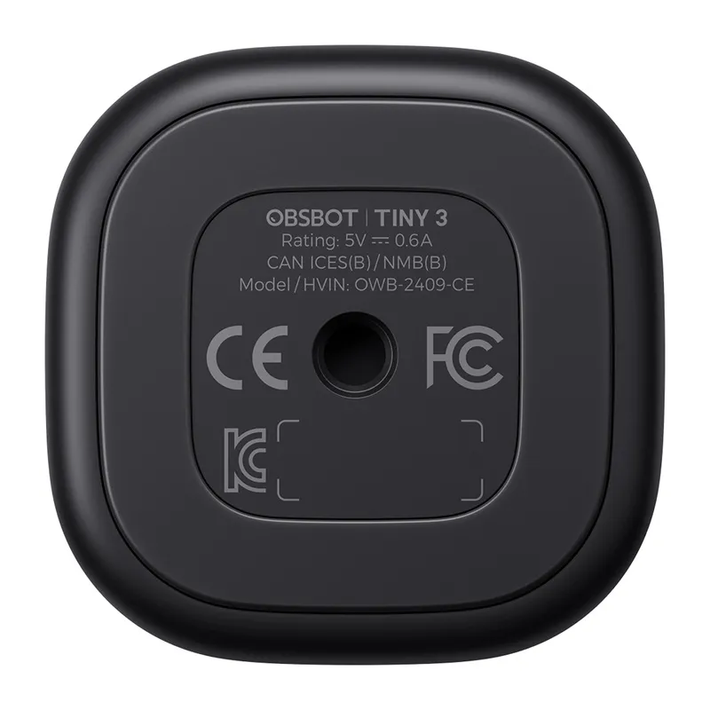 Kamera Internetowa OBSBOT Tiny 3 Z Pilotem 4K AI Tracking