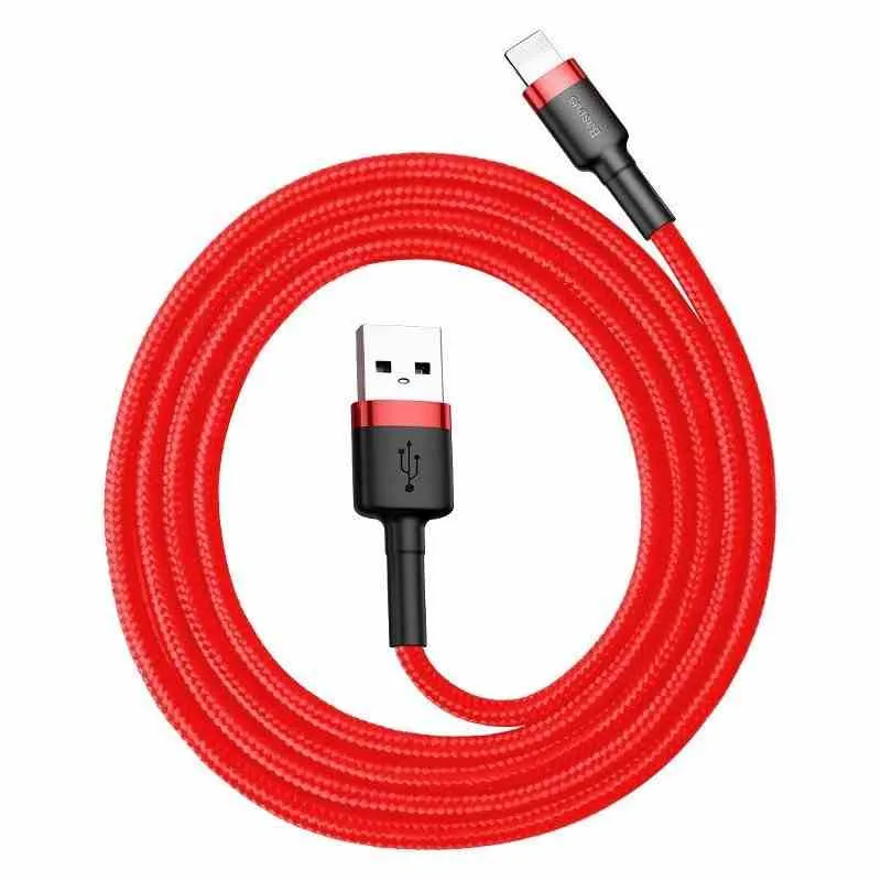 Kabel BASEUS Cafule USB-A Do Lightning 0.5m - Czerwony