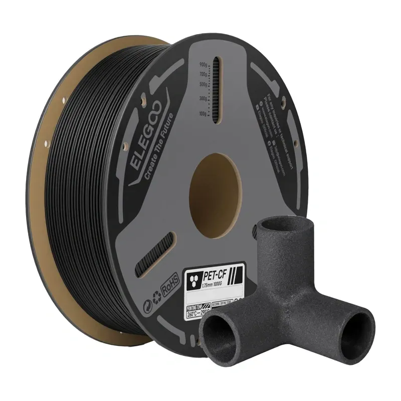 Filament PETG-CF ELEGOO Do Drukarki 3D 1 kg - Czarny