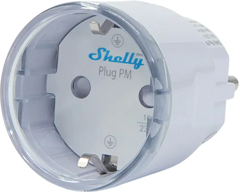 Inteligentne Gniazdko Monitor Energii SHELLY Plug PM GEN3 13A - Biały