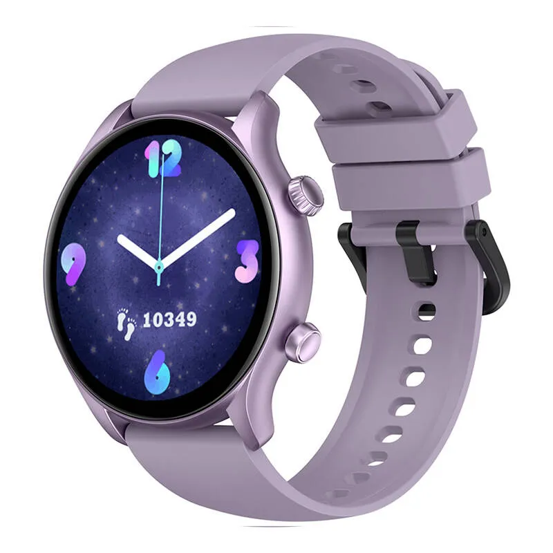 Smartwatch ZEBLAZE Btalk 3 Plus Bateria 260 mAh - Fioletowy