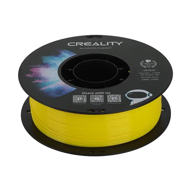 Filament CREALITY CR-PETG 1kg Do Druku 3D - Żółty