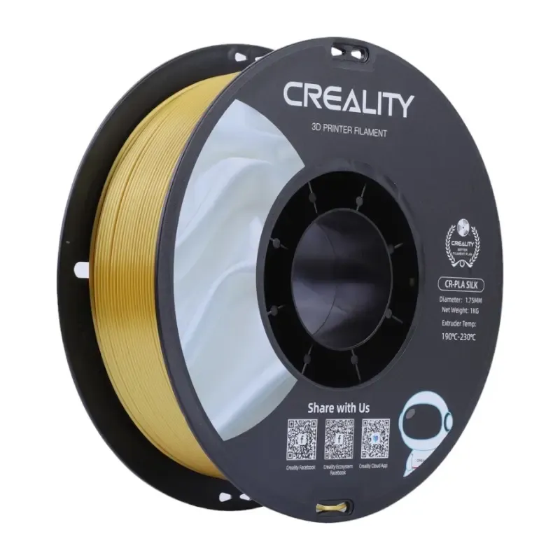 Filament CREALITY CR-Silk PLA 1,75mm Do Druku 3D - Złoty