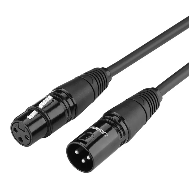 Kabel UGREEN AV130 XLR-XLR 10m - Czarny