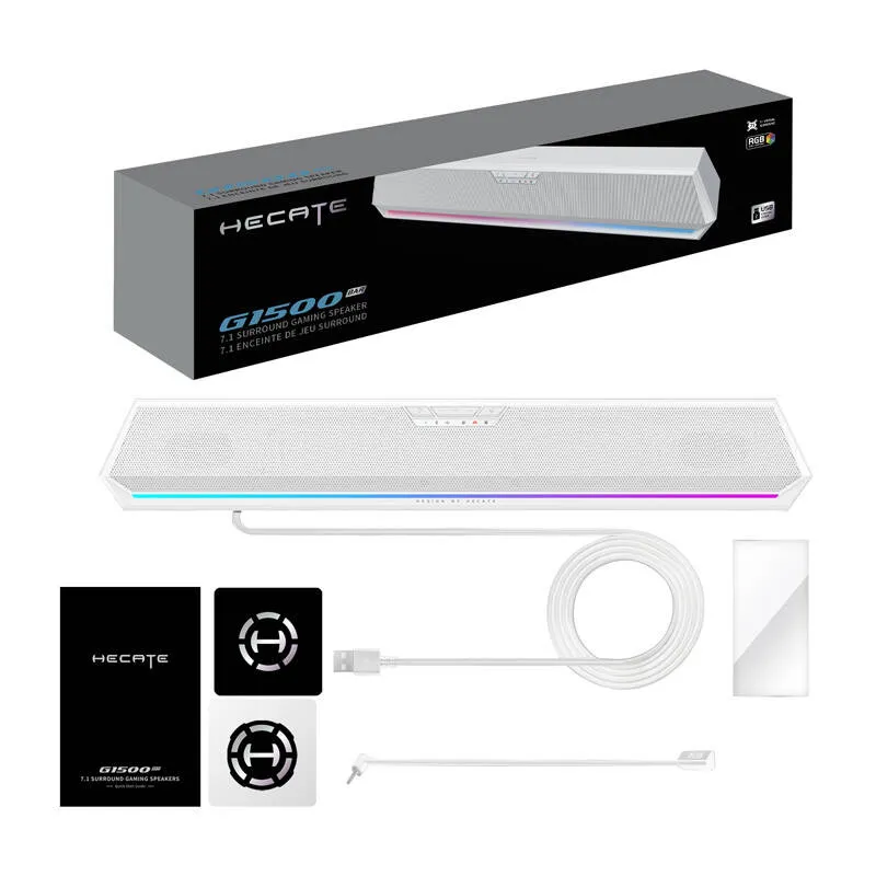 Soundbar EDIFIER Hecate G1500 bar 70W Bluetooth 5.3 - Srebrny