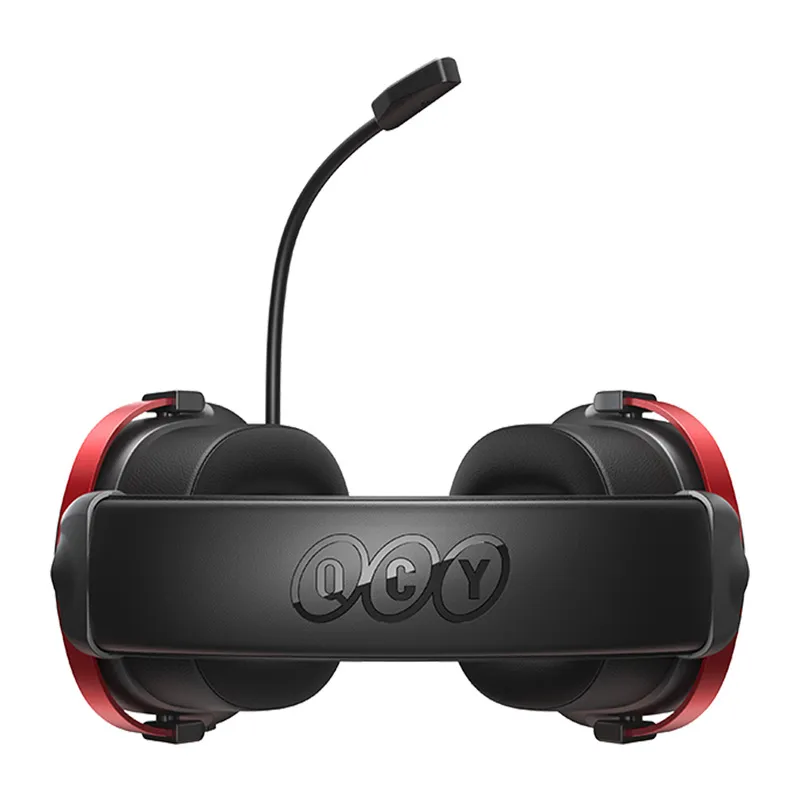 Słuchawki Gamingowe QCY Heroad VN200 USB-A 7.1 - Czarno-Czerwone