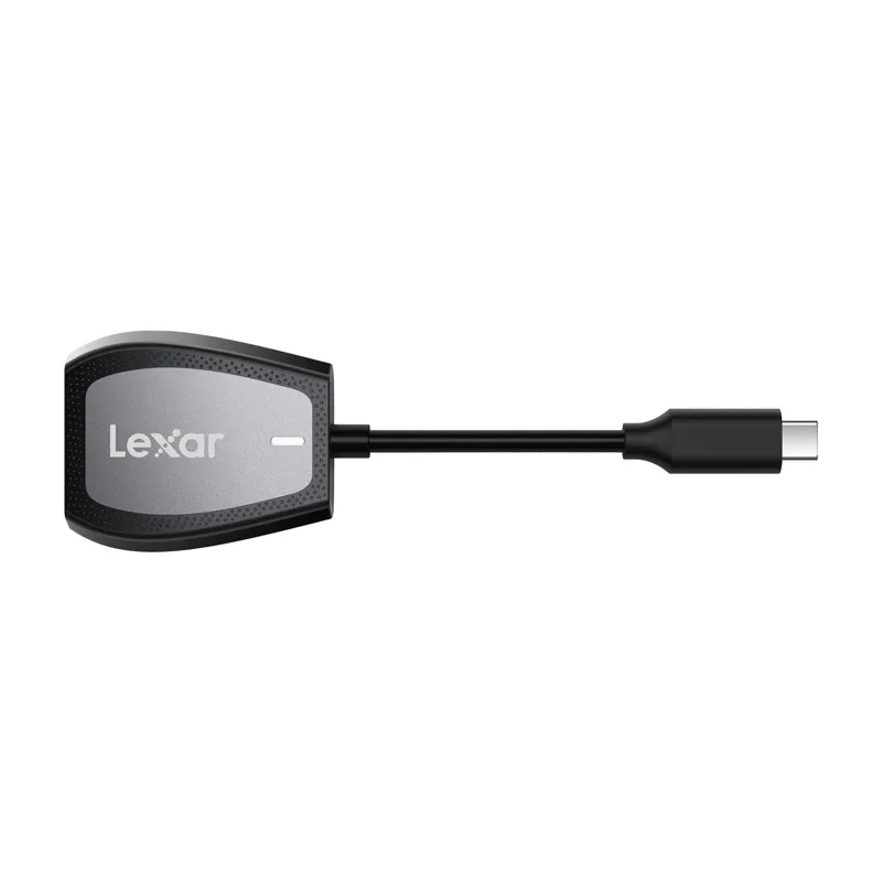 Czytnik Kart LEXAR Dual-Slot SD/MicroSD USB-C Do 312 MB/S