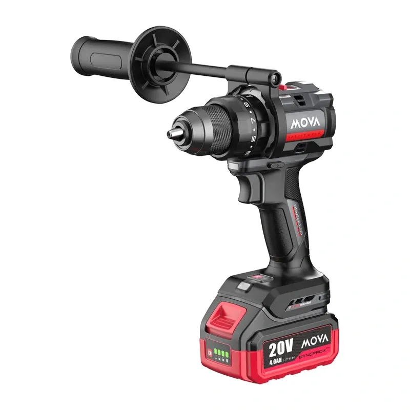 Wiertarko-Wkrętarka Udarowa MOVA PD105IK 20V 105NM Bezszczotk
