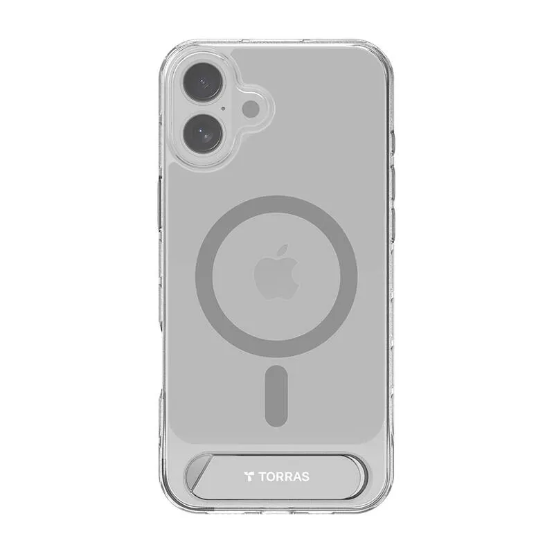 Etui TORRAS Pstand Series Do IPhone 16 Plus - Przezroczyste