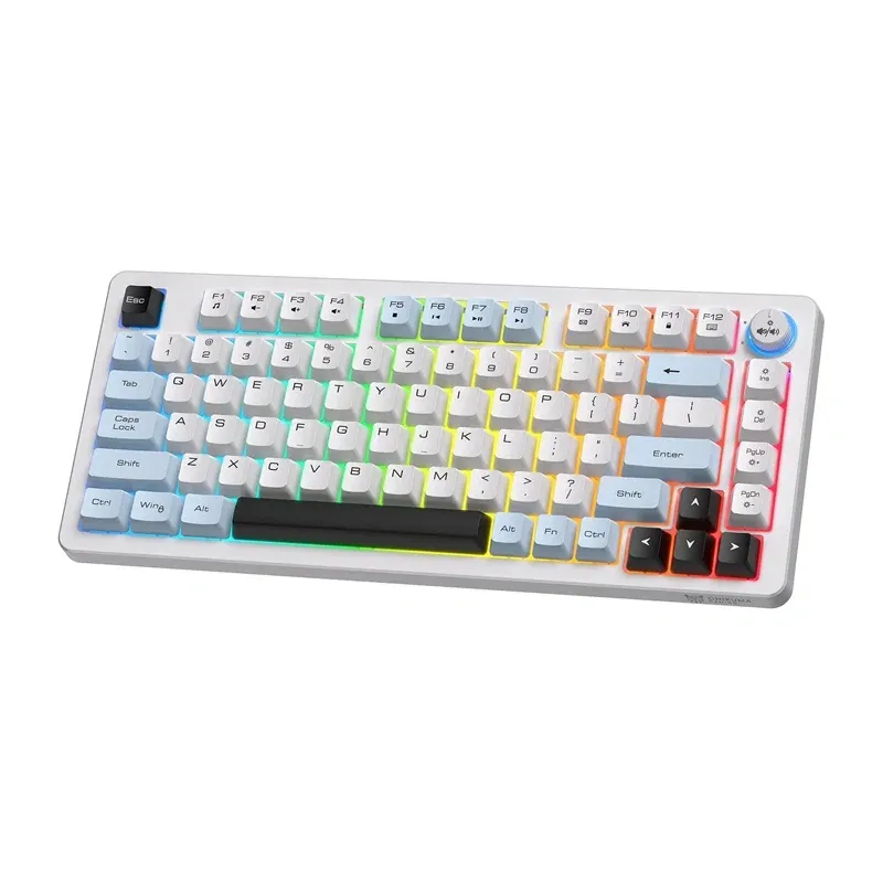 Klawiatura Gamingowa ONIKUMA MT501 81 Klawiszy RGB - Biała