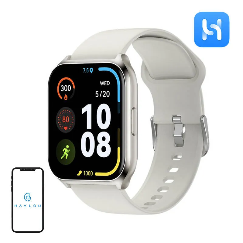 Smartwatch HAYLOU LS02 Pro 1,85" 250 mAh - Srebrny