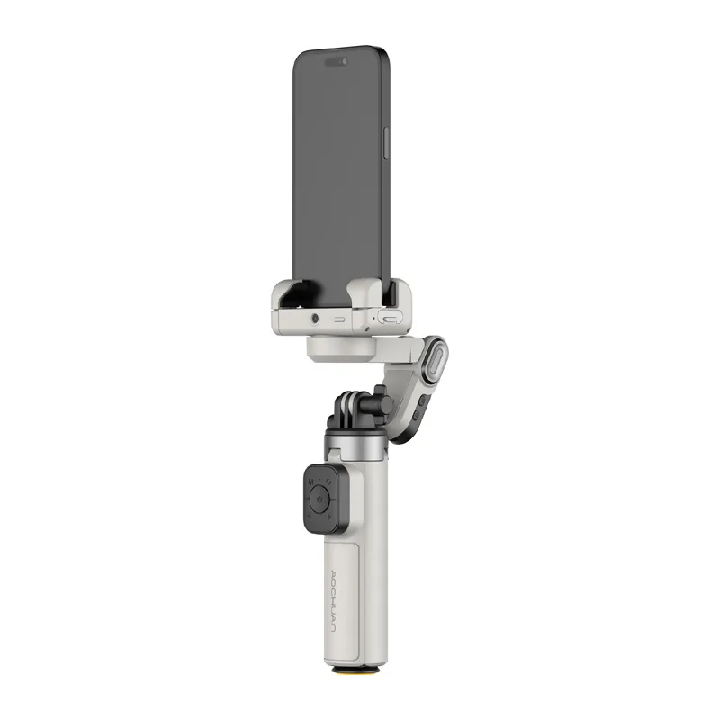 Gimbal AOCHUAN M3 Pro Mini Z Czujnikiem AI Wysuw 66 cm - Biały