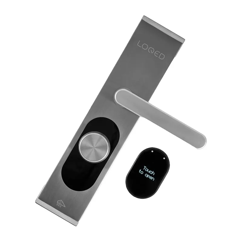Zamek Inteligentny SHELLY LOQED Touch Smart Lock Wi-Fi - Srebrny