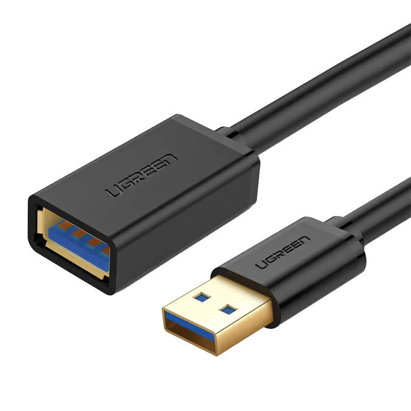 Kabel USB UGREEN US129 USB-A 3.0 1,5m - Czarny