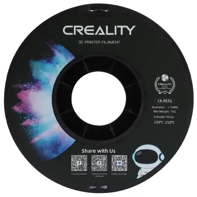 Filament CREALITY CR-PETG 1.75mm Do Drukarki 3D - Czerwony