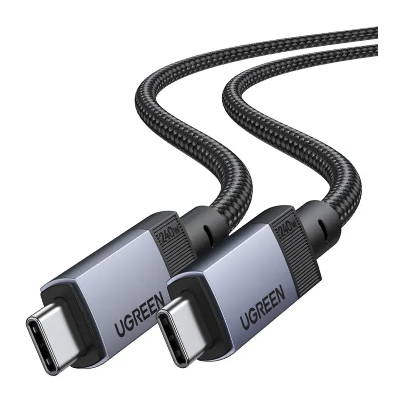 Kabel USB-C UGREEN L705 2m USB4 GEN3 40 Gb/S - Szary