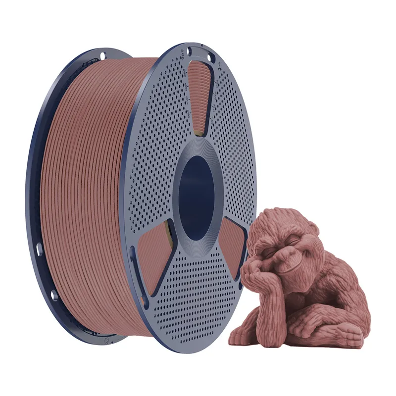 Filament SUNLU Wood 1.75mm 1kg Do Drukarki 3D - Wiśnia