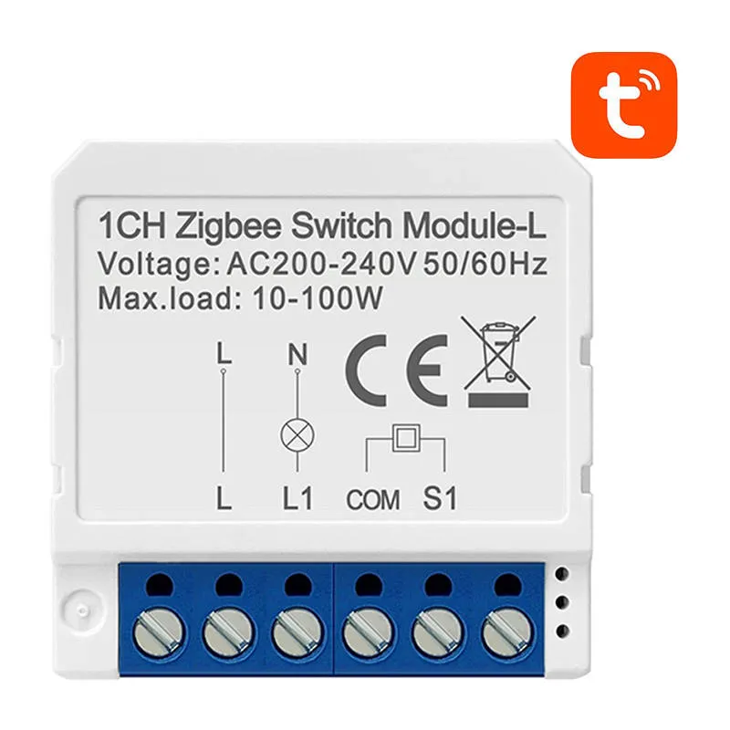 Przekaźnik AVATTO LZWSM16-W1 ZigBee 1-KANAŁOWY Bez N - Biały