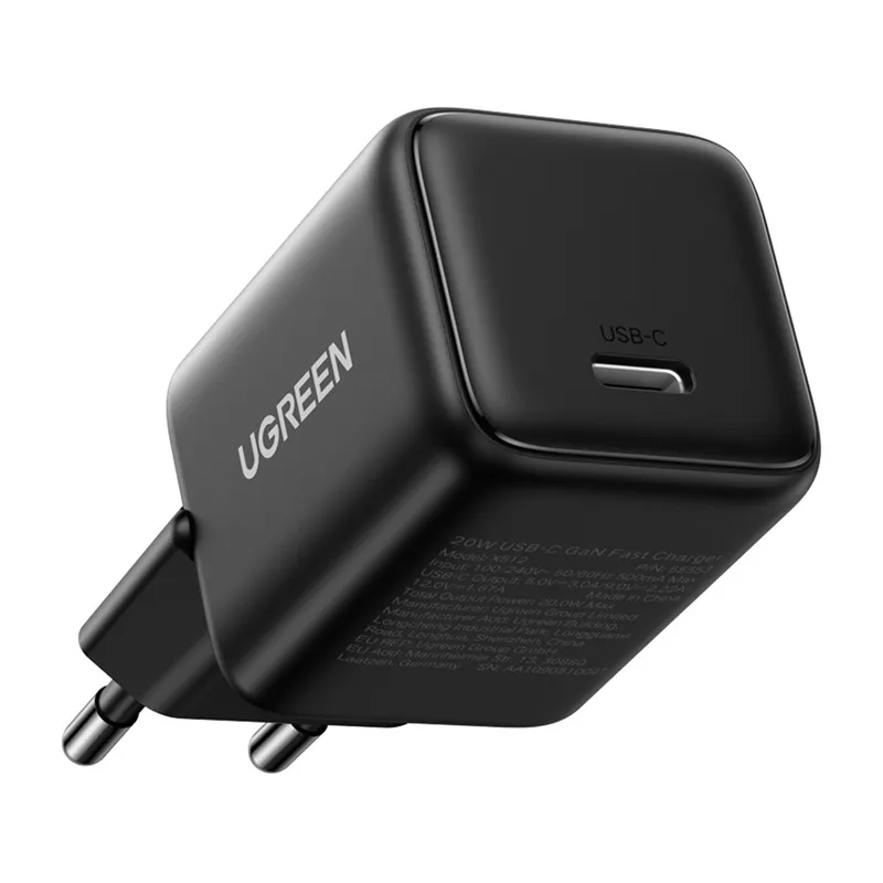 Ładowarka Sieciowa UGREEN X512 20W USB-C GaN - Czarna
