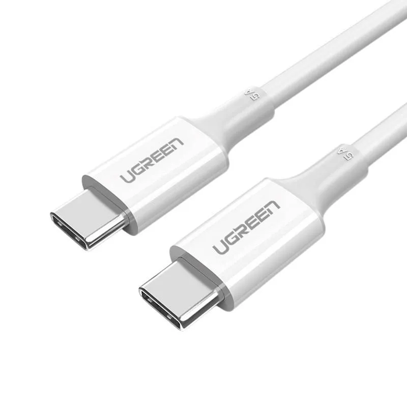 Kabel UGREEN US300 USB-C-USB-C 2m (Biały)