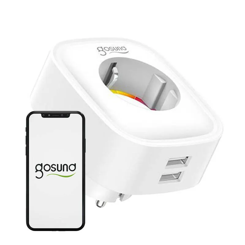 Gniazdko Smart GOSUND SP112 Wi-Fi 16A 2XUSB Tuya