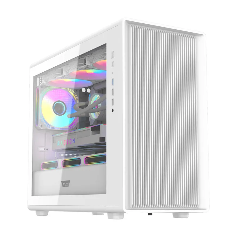 Obudowa Komputerowa DARKFLASH DB460M Mesh Panel Szkło - Biała