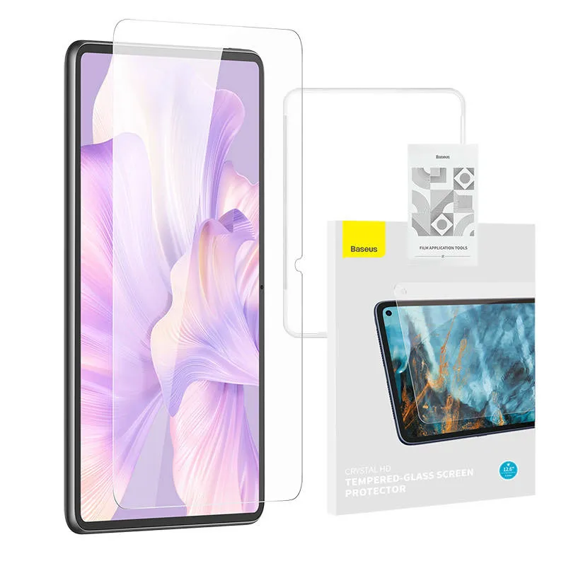 Szkło Hartowane BASEUS Crystal 0.3mm Do MatePad Pro 12.6" - Przezroczyste