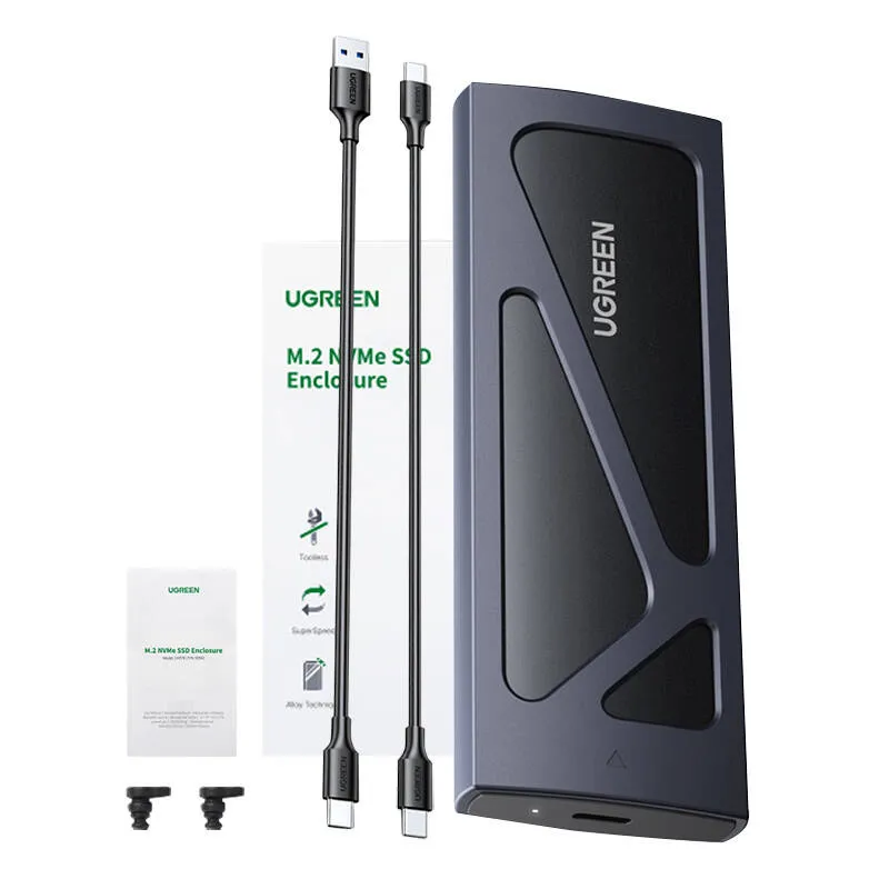 Obudowa SSD UGREEN 15512 M.2 NVMe USB 3.2 GEN2 10 Gbps