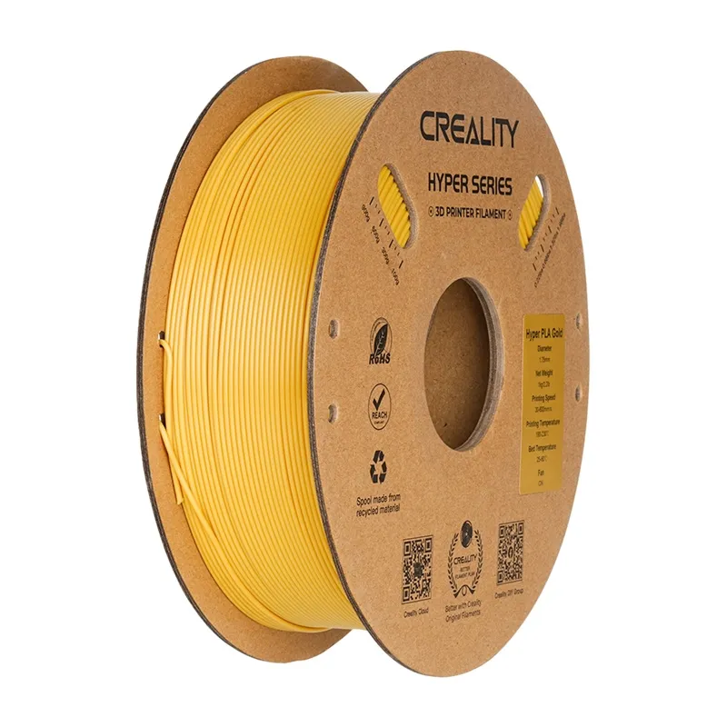 Filament CREALITY Hyper PLA 1kg Do Druku 3D - Złoty