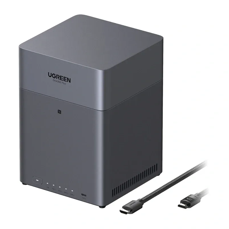Serwer NAS UGREEN DH4300 Plus 4-DYSKOWY 128TB 2.5GBE