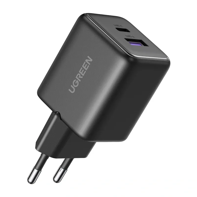Ładowarka Sieciowa UGREEN X516 USB + USB-C GaN 30W - Czarna