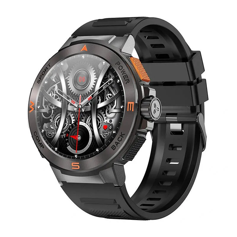 Smartwatch BLITZWOLF BW-AT5 Z Pulsoksymetrem I Pomiarem Ciśnienia - Czarny