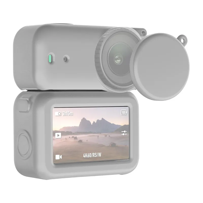 Silikonowe Etui Ochronne PULUZ Dla DJI Osmo Nano - Szare