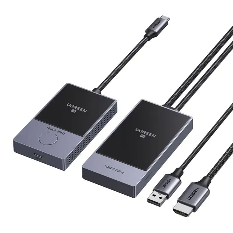 Adapter HDMI UGREEN CM737 Bezprzewodowy Nadajnik Odbiornik 1080P - Czarny