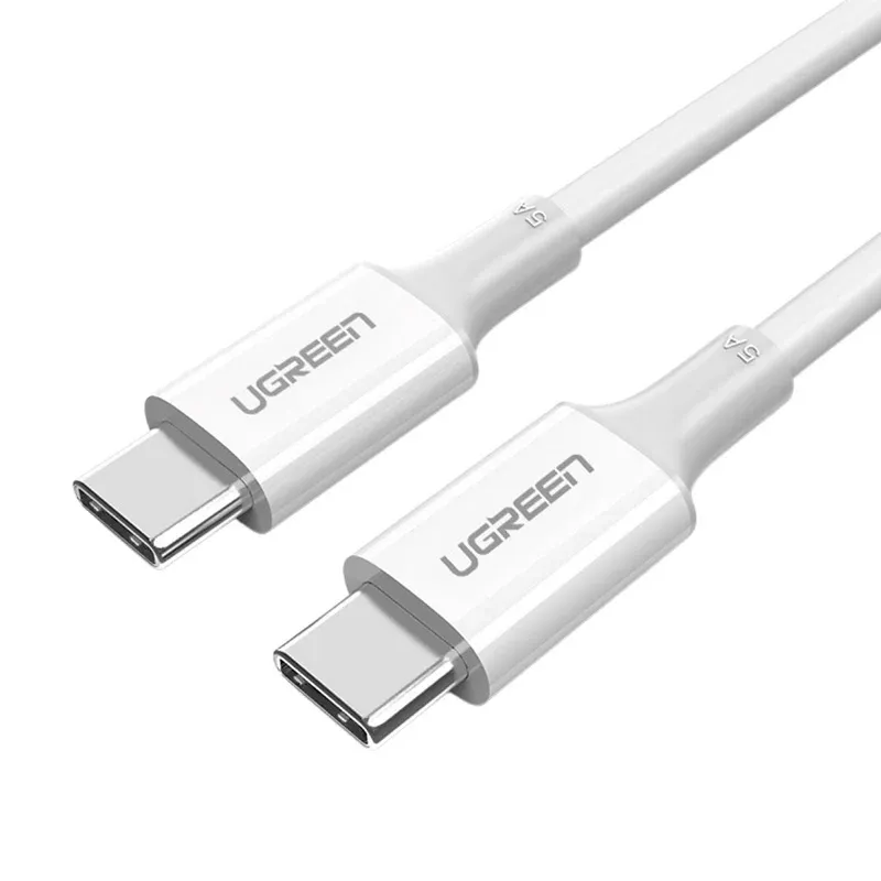 Kabel UGREEN USB-C-USB-C 1m (Biały)