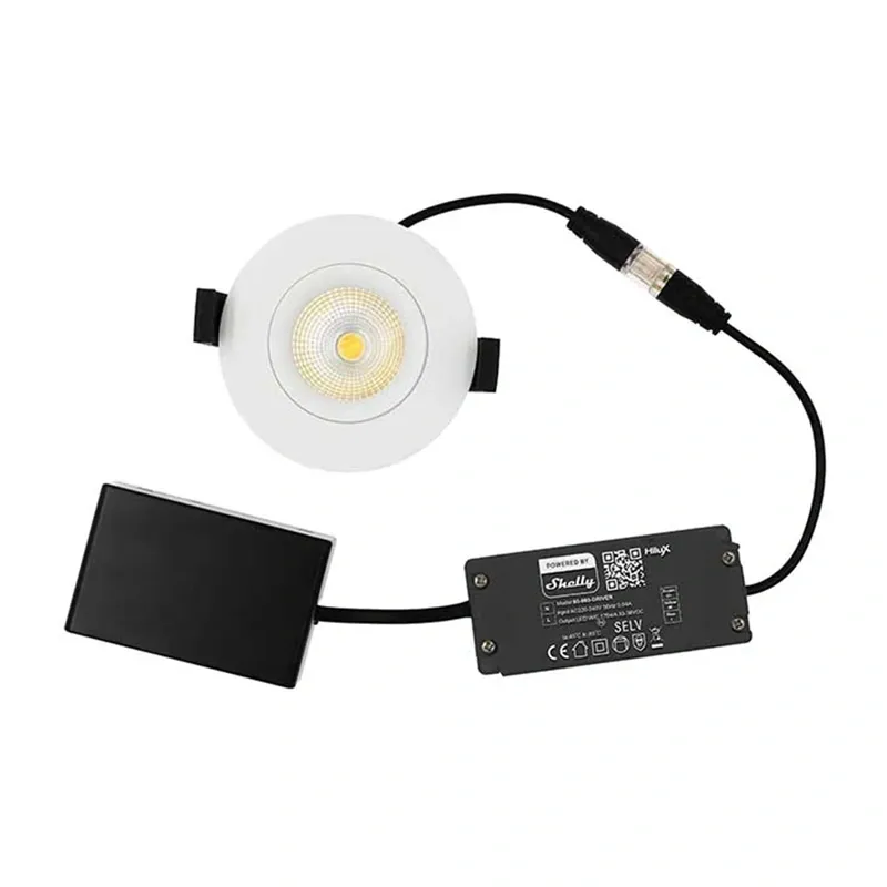 Lampa Sufitowa SHELLY Hilux DS8 8W Z Obrotem 360° - Biała
