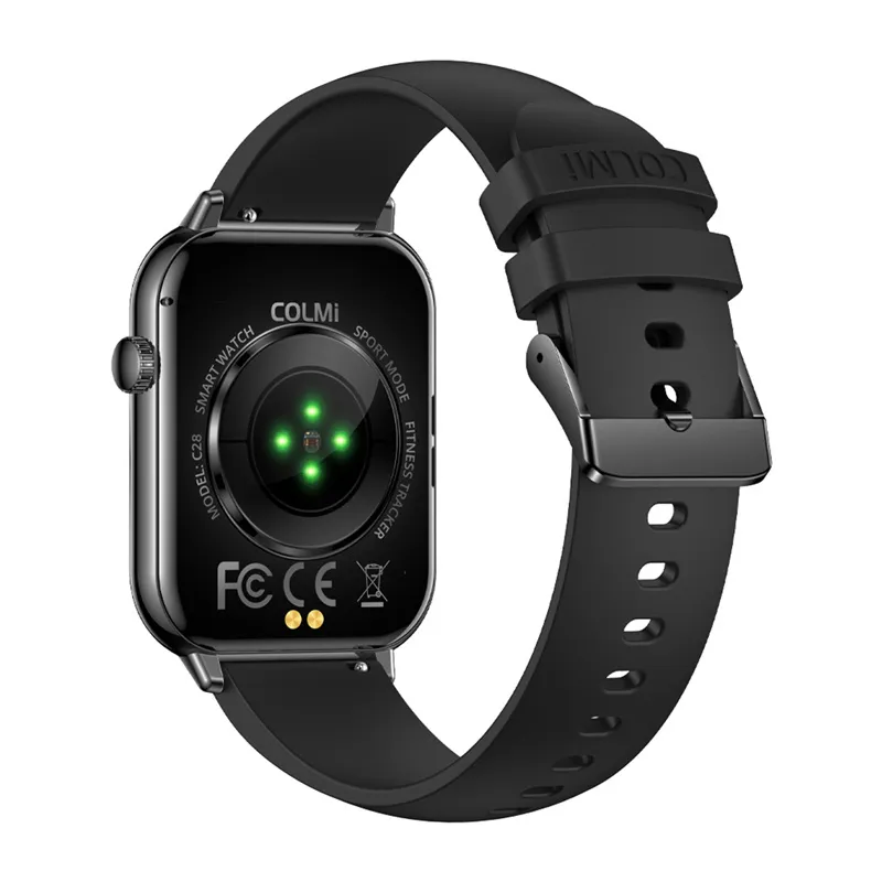Smartwatch COLMI C28 AMOLED 1,93" Z Asystentem AI - Czarny