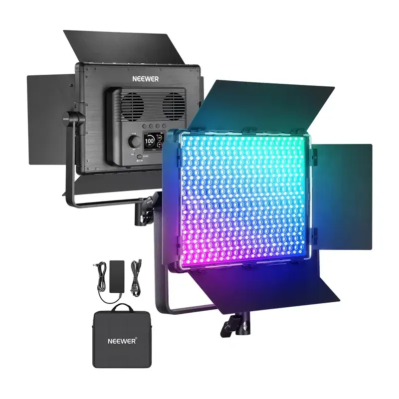 Lampa LED NEEWER RBB1200 RGBCW 800 Diod 6400 Luksów