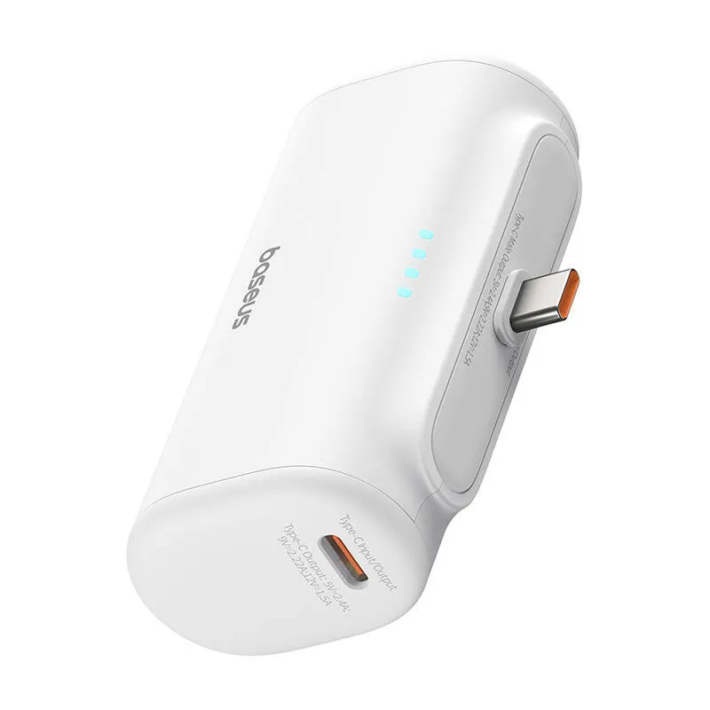 Powerbank BASEUS Compact 5000mAh 20W USB-C - Biały