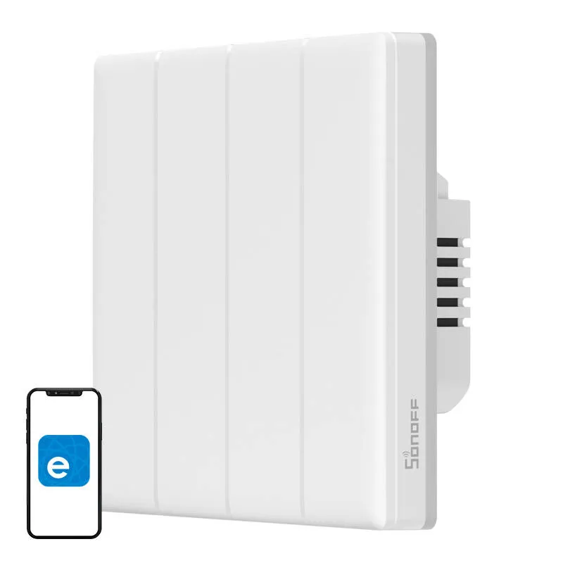 Włącznik Światła SONOFF TX T5 4C Wi-Fi 4-KANAŁOWY